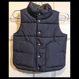 Navy Blue Baby Gap 3T Puffer Vest